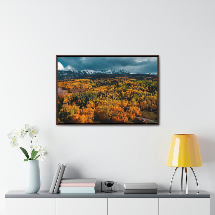 Golds of Autumn - Canvas with Frame