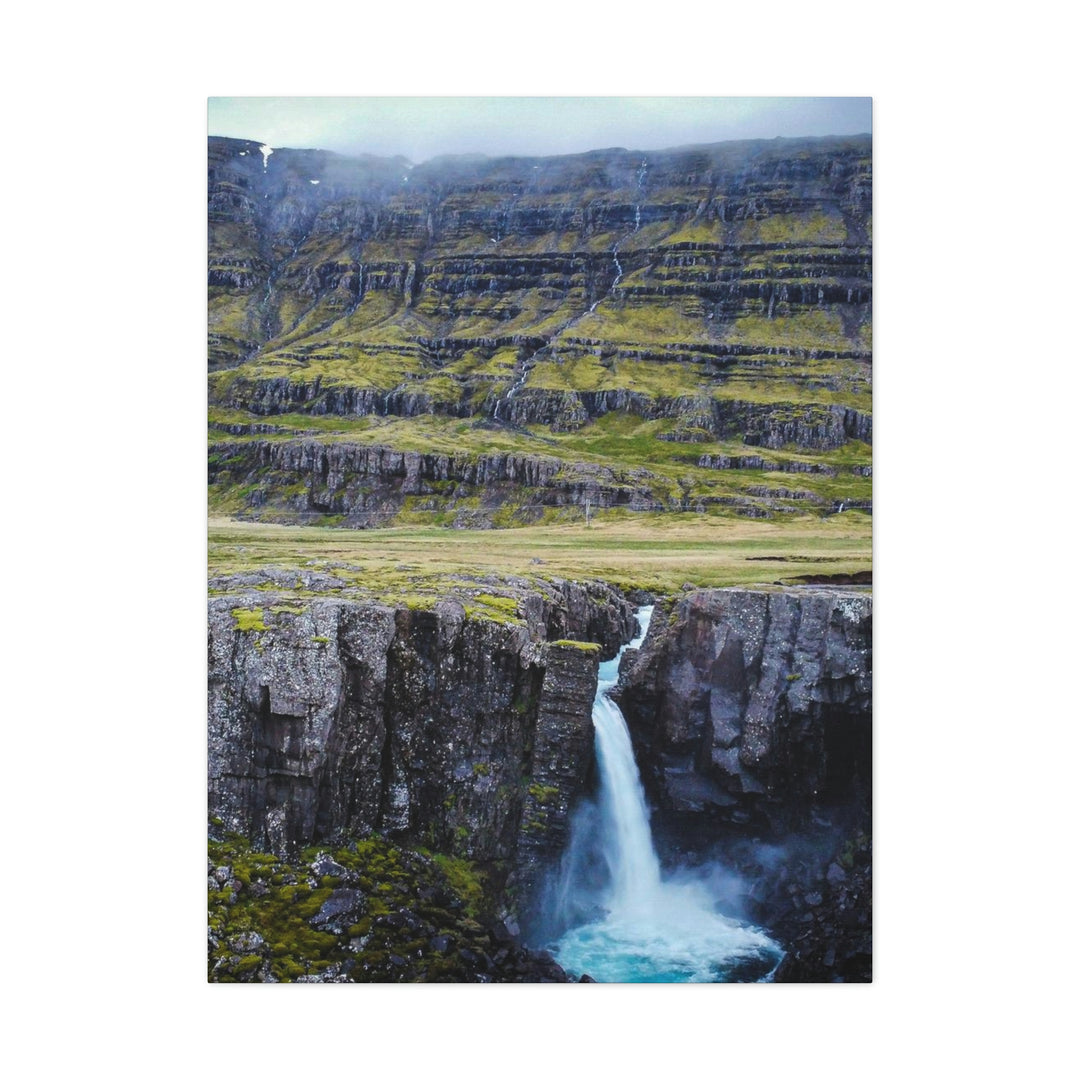 A Remote Waterfall - Canvas