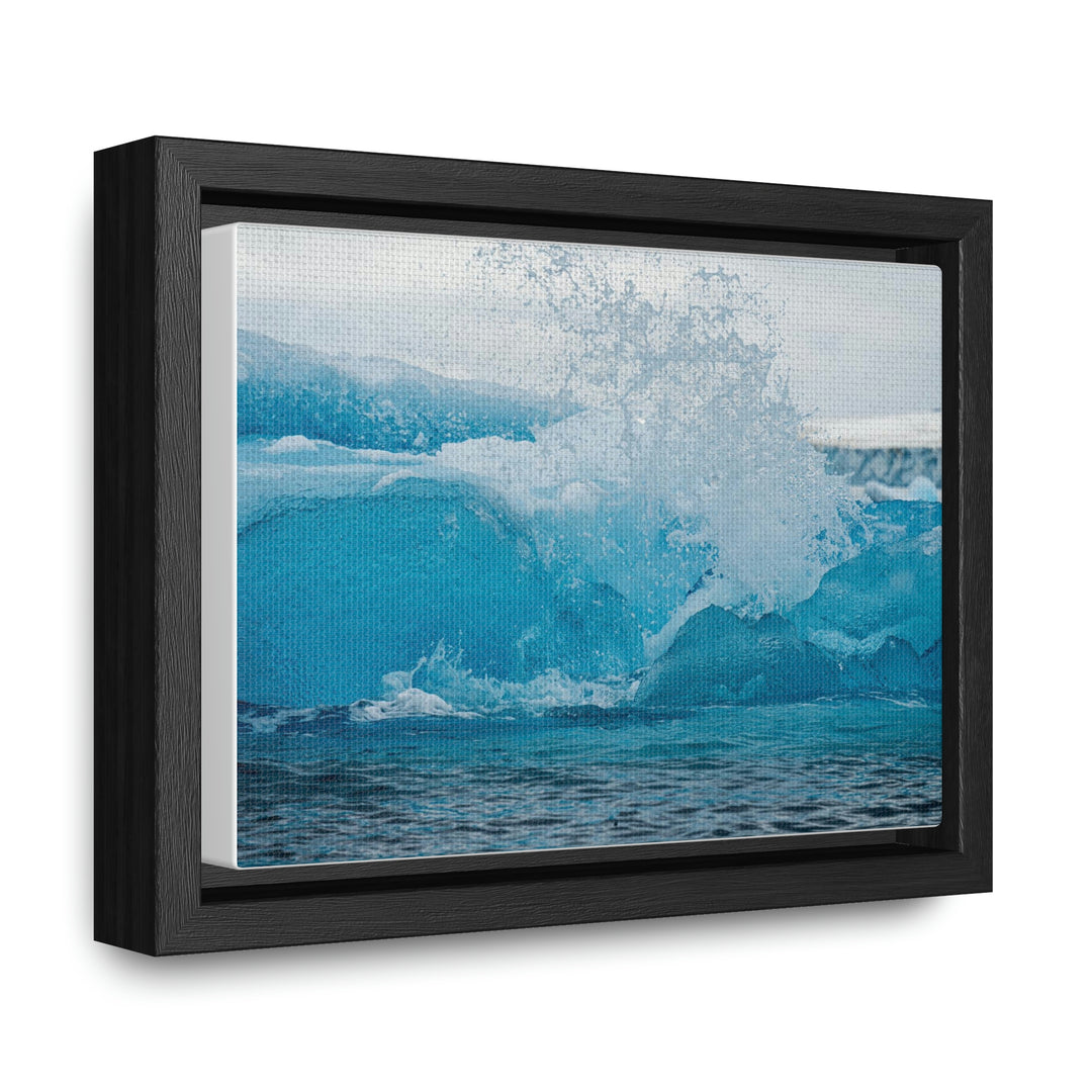 Freezing Splash - Canvas with Frame