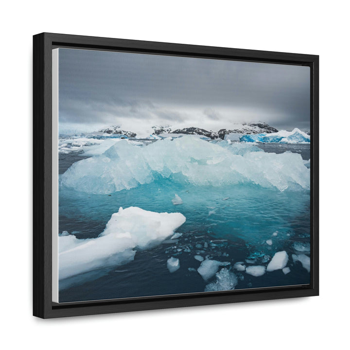 Floating Ice - Canvas with Frame