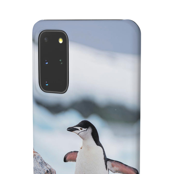 Stretched Penguin - Phone Case