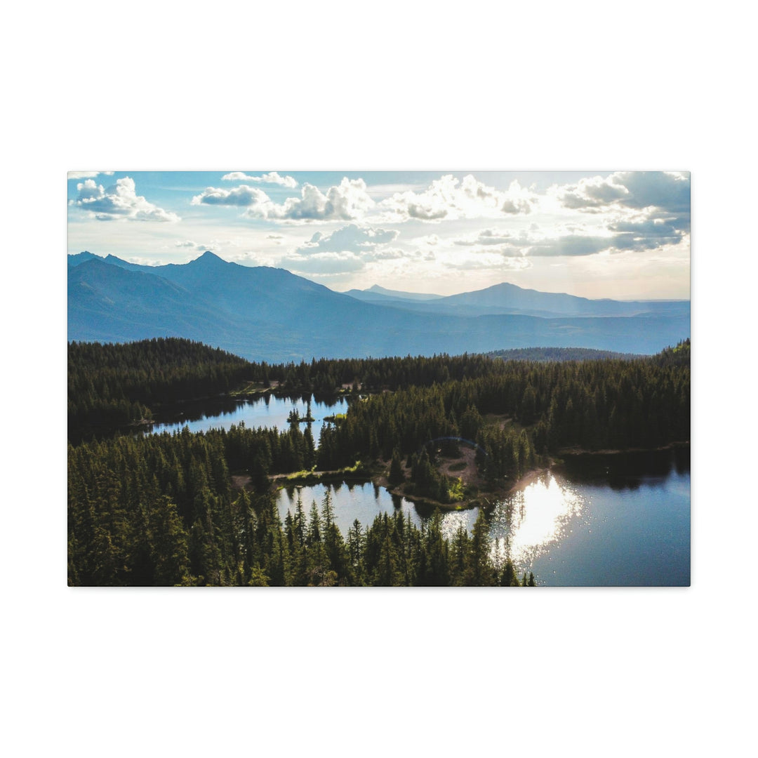 Cool Mountain Lakes - Canvas