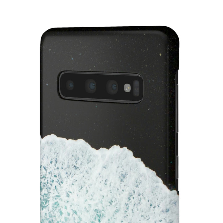 A Wave on Volcanic Sand - Phone Case