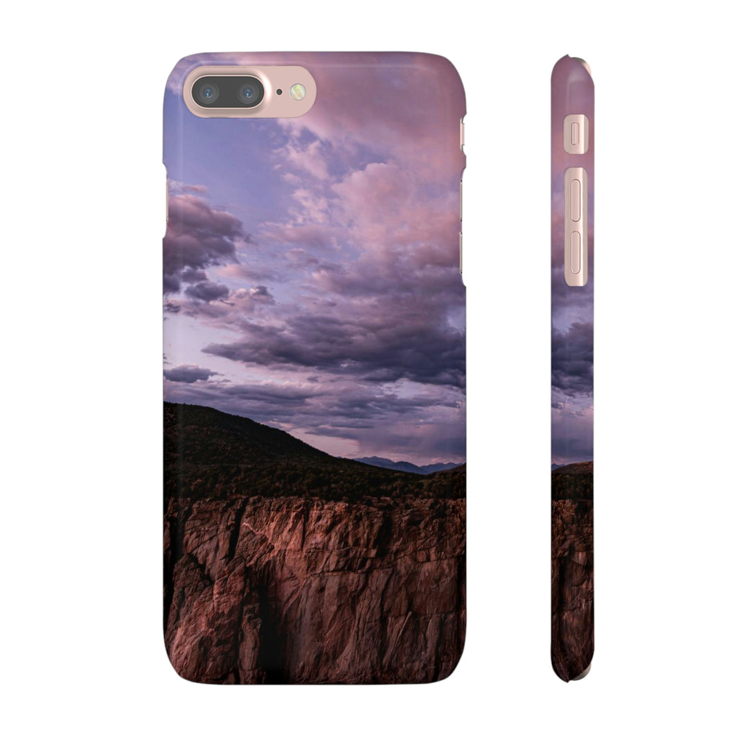 Painted Wall at Sunset Part 3 - Phone Case