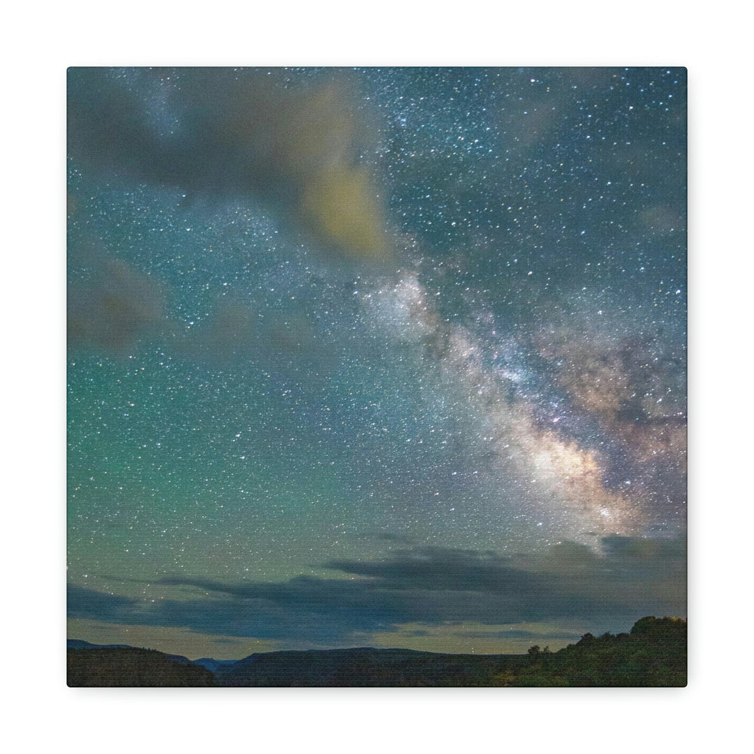 Milky Way Through the Clouds Part 1 - Canvas