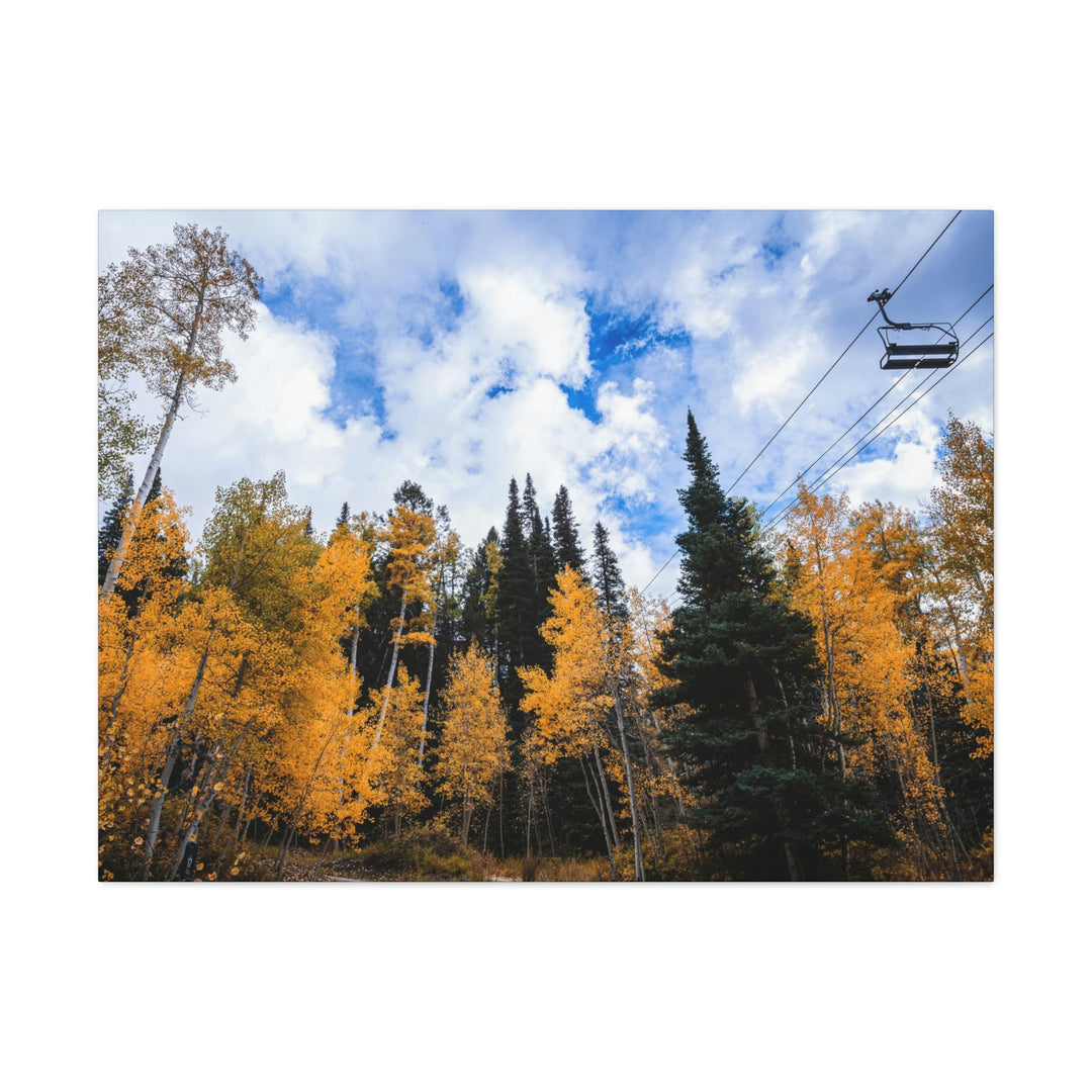 Chairlift in Suspension - Canvas