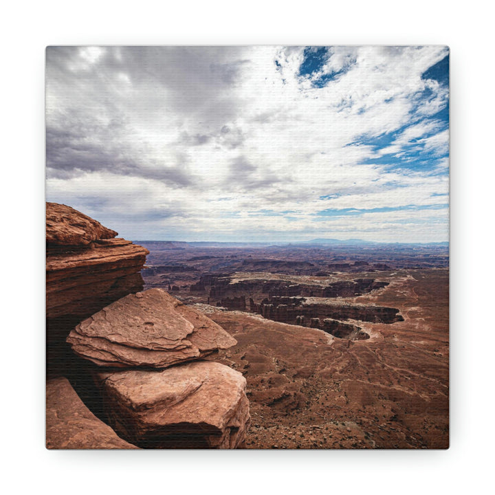 The Canyon Below - Canvas