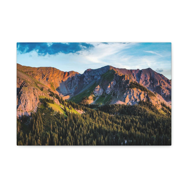 Fading Mountain Light - Canvas