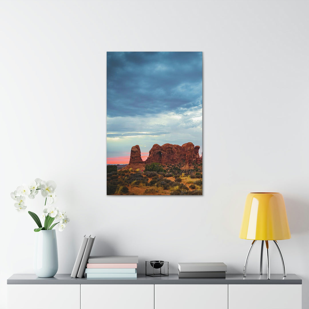 Arches at Sunset - Canvas