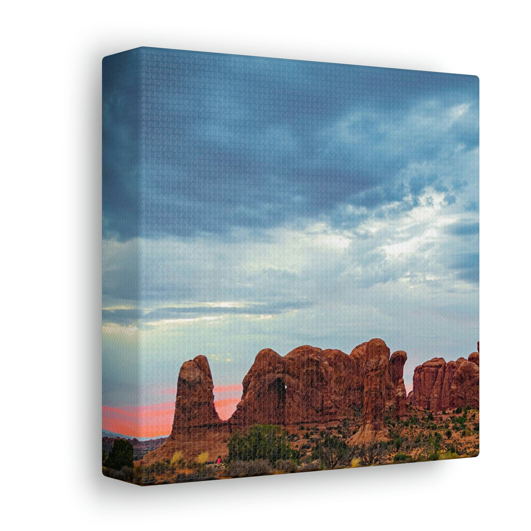 Arches at Sunset - Canvas