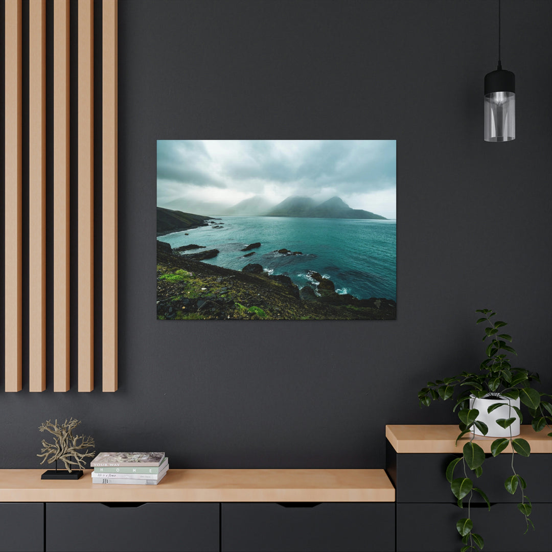 Mystical Mountain View - Canvas