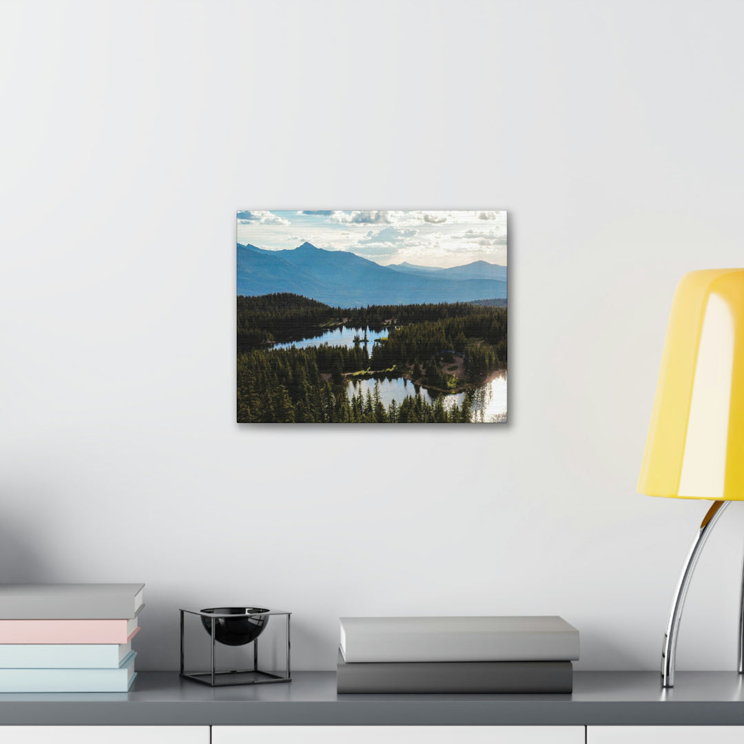 Cool Mountain Lakes - Canvas