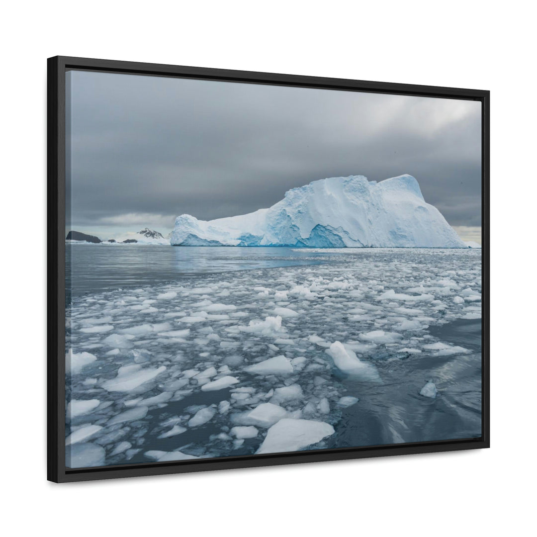 Lane of Ice - Canvas with Frame