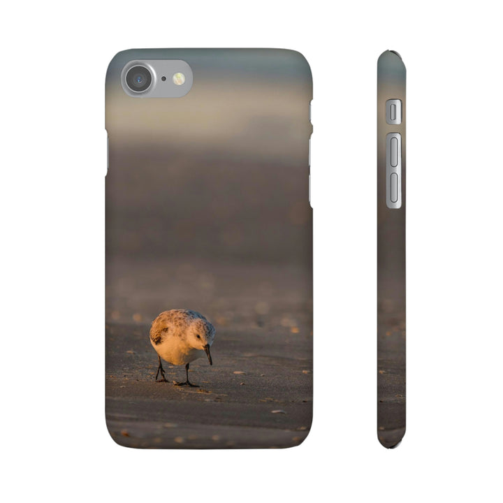 Feeding Sanderling - Phone Case