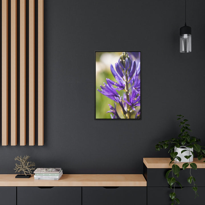 Camas in Bloom - Canvas with Frame - Visiting This World