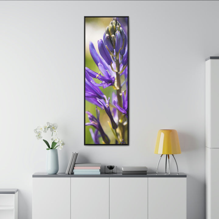 Camas in Bloom - Canvas with Frame - Visiting This World