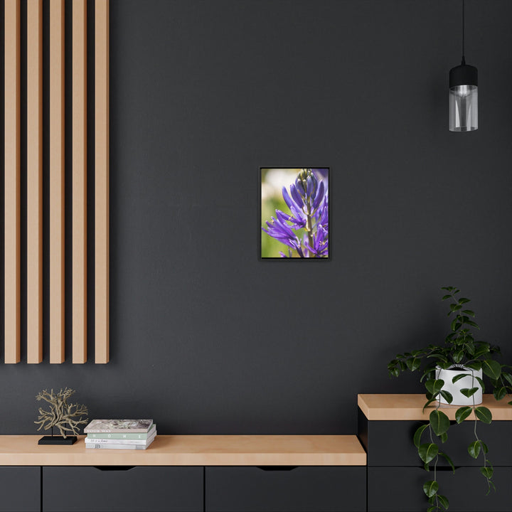 Camas in Bloom - Canvas with Frame - Visiting This World