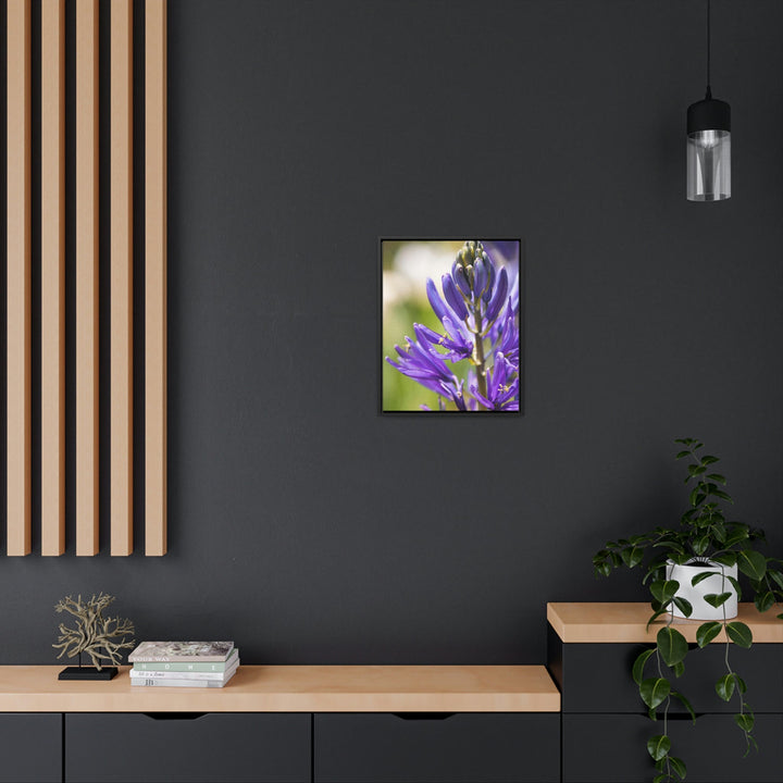 Camas in Bloom - Canvas with Frame - Visiting This World