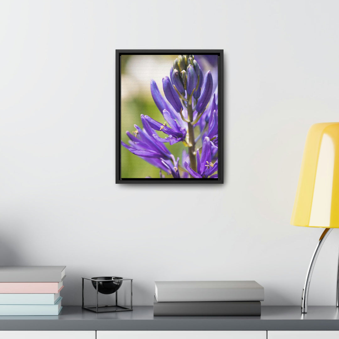 Camas in Bloom - Canvas with Frame - Visiting This World