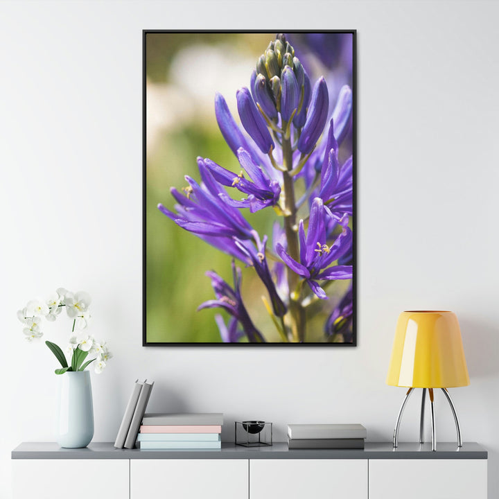 Camas in Bloom - Canvas with Frame - Visiting This World