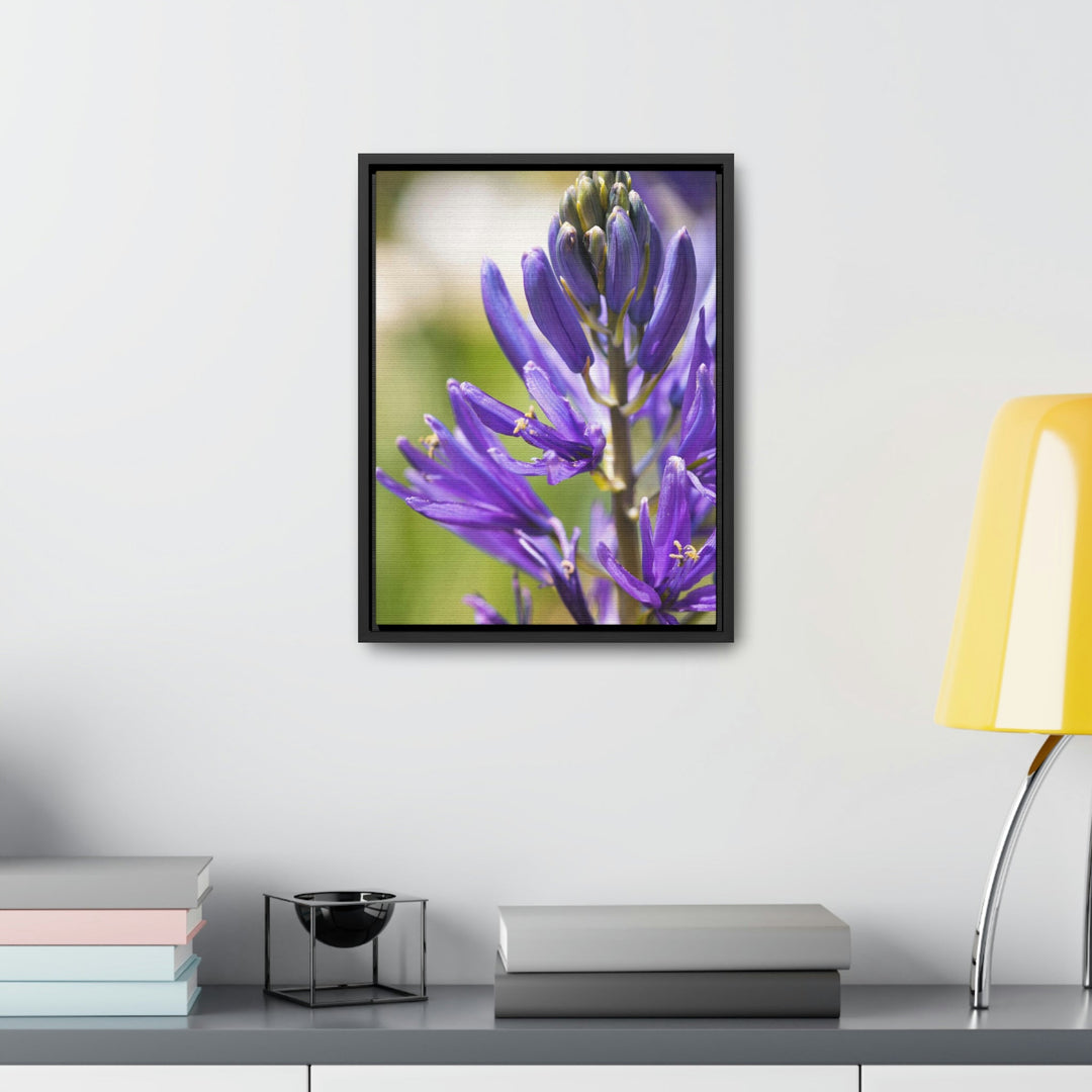 Camas in Bloom - Canvas with Frame - Visiting This World