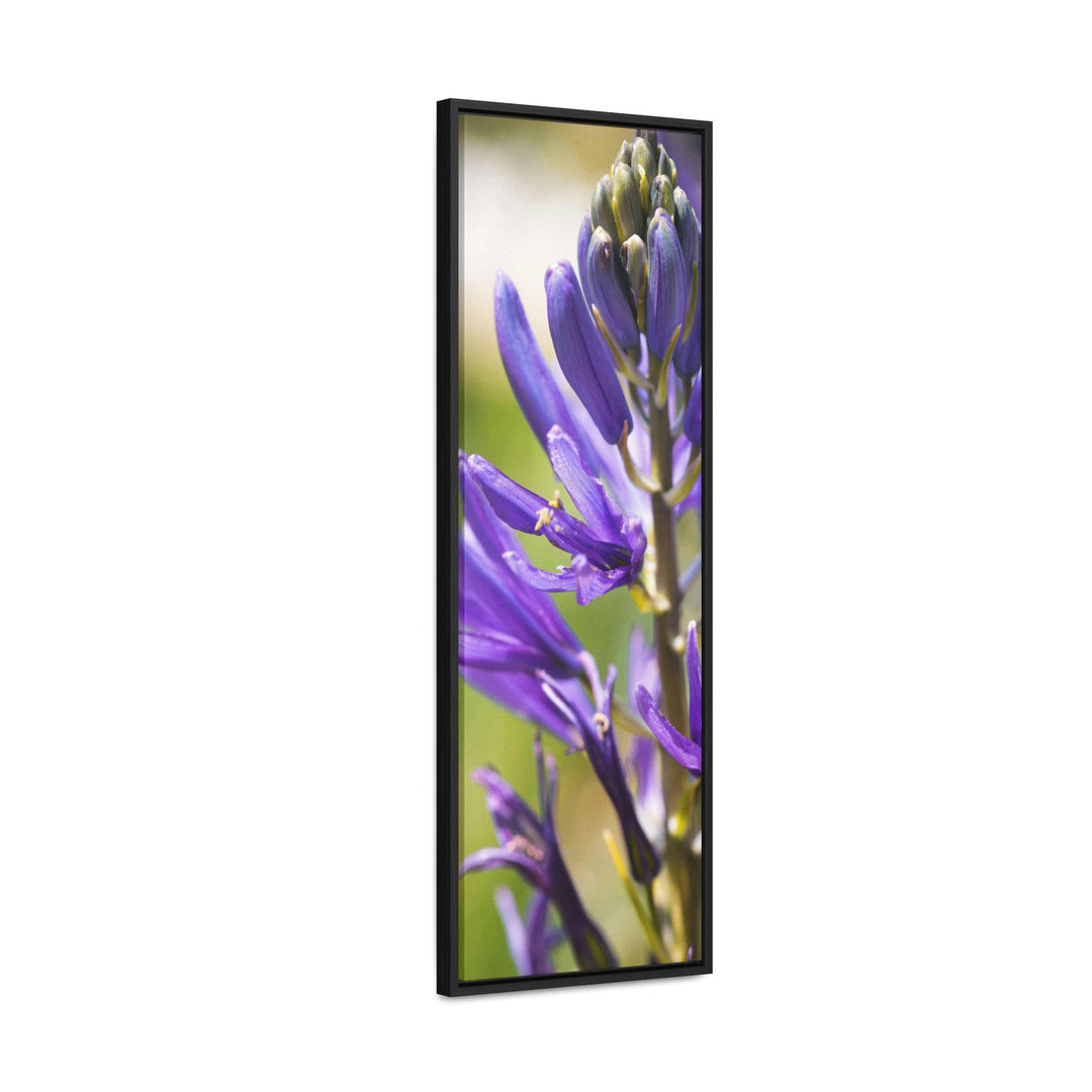 Camas in Bloom - Canvas with Frame - Visiting This World