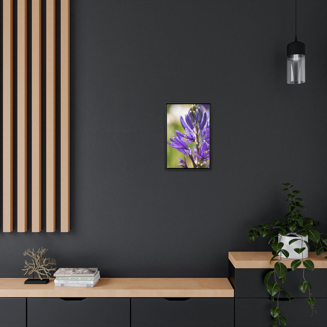 Camas in Bloom - Canvas with Frame - Visiting This World