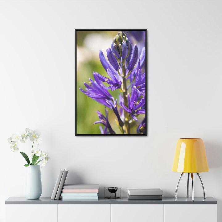 Camas in Bloom - Canvas with Frame - Visiting This World