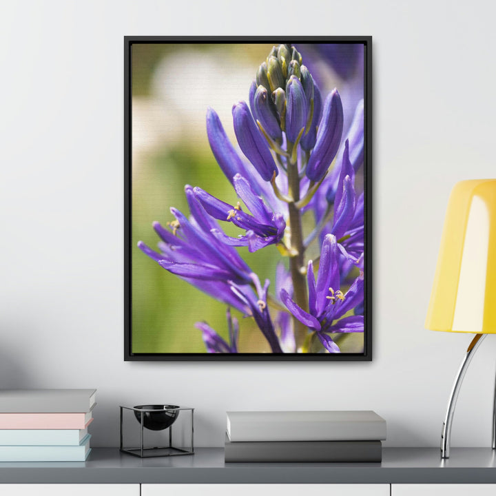 Camas in Bloom - Canvas with Frame - Visiting This World