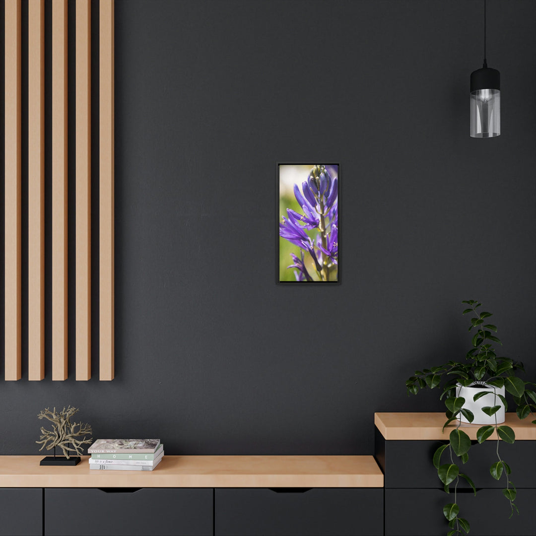 Camas in Bloom - Canvas with Frame - Visiting This World