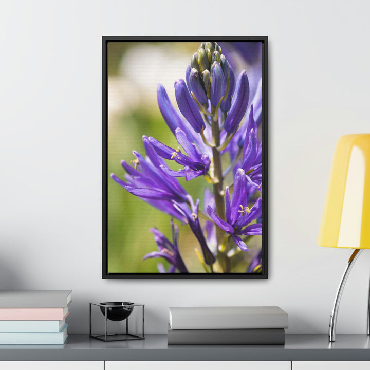 Camas in Bloom - Canvas with Frame - Visiting This World