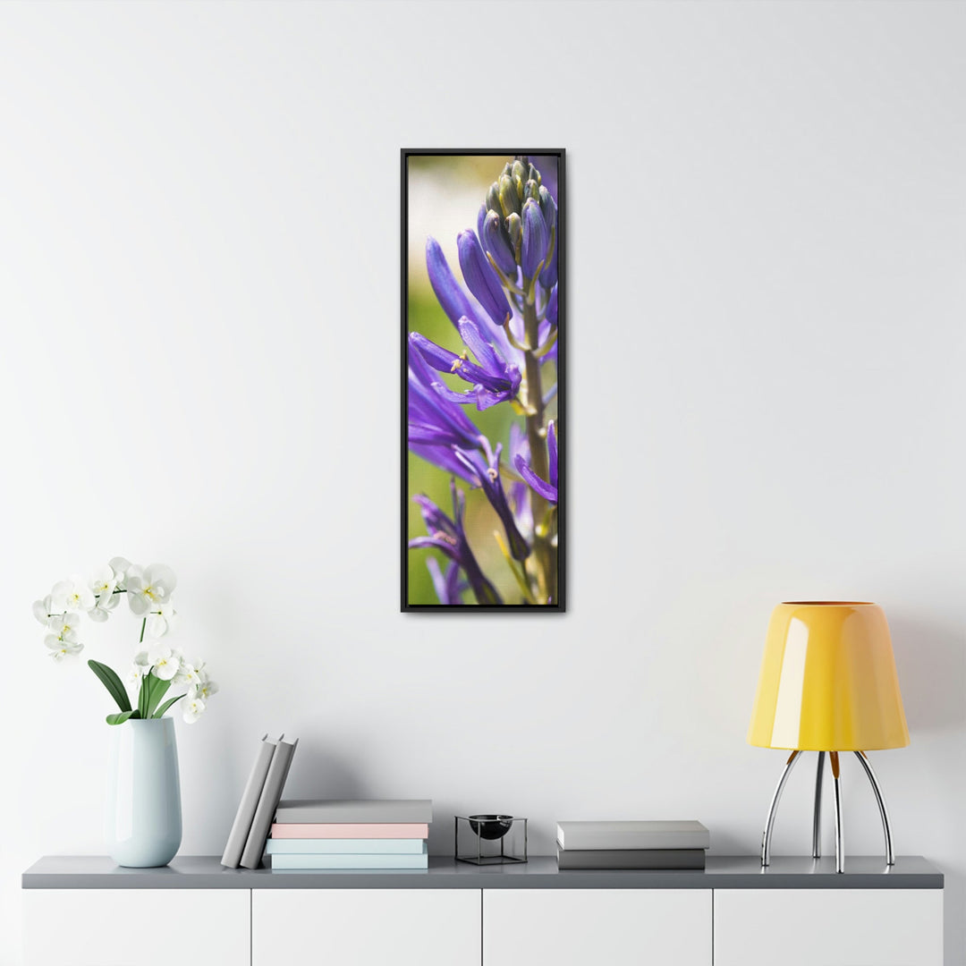 Camas in Bloom - Canvas with Frame - Visiting This World