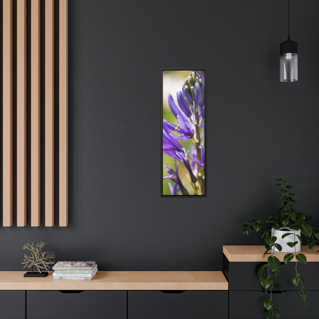 Camas in Bloom - Canvas with Frame - Visiting This World