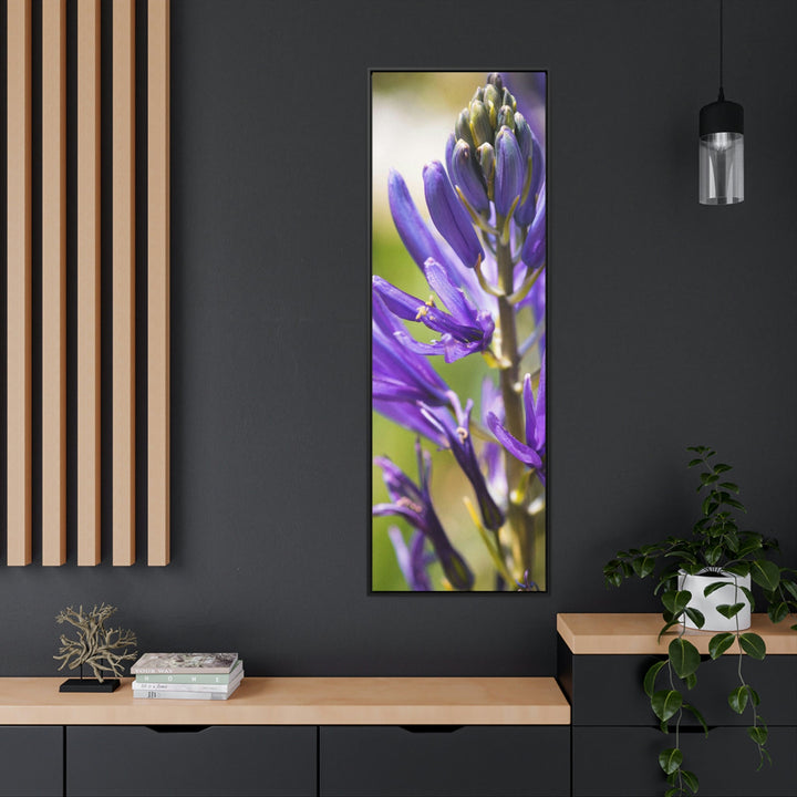 Camas in Bloom - Canvas with Frame - Visiting This World