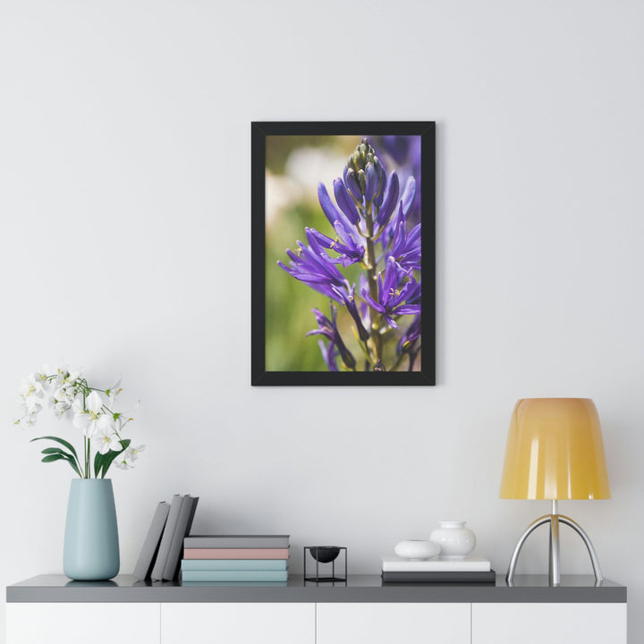 Camas in Bloom - Framed Print - Visiting This World