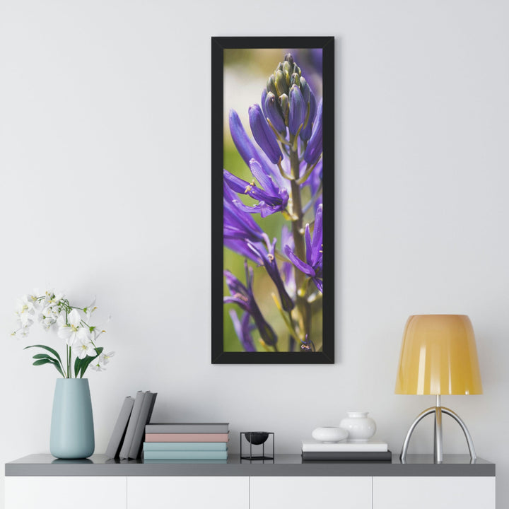 Camas in Bloom - Framed Print - Visiting This World