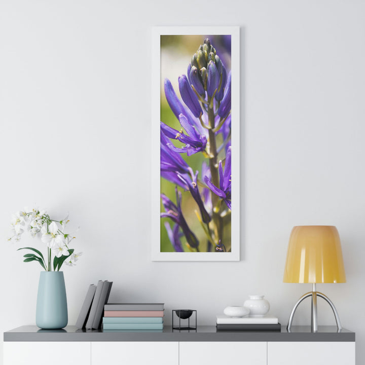 Camas in Bloom - Framed Print - Visiting This World