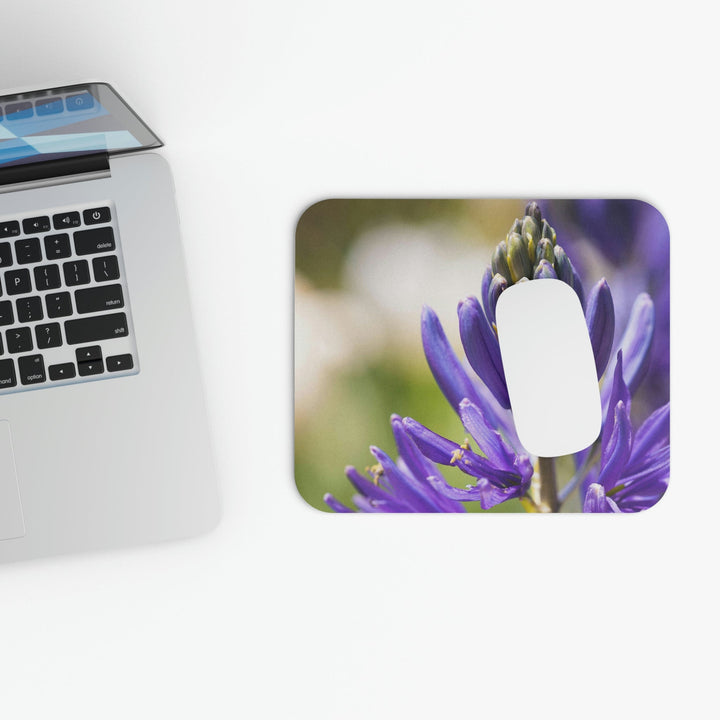 Camas in Bloom - Mouse Pad (Rectangle) - Visiting This World