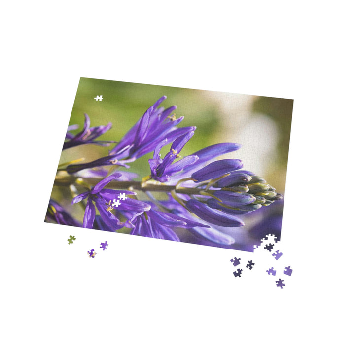 Camas in Bloom - Nature Puzzle (96, 252, 500, 1000-Piece) - Visiting This World