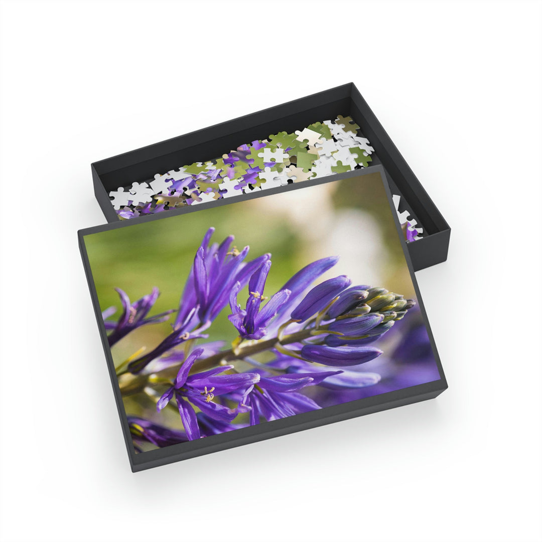 Camas in Bloom - Nature Puzzle (96, 252, 500, 1000-Piece) - Visiting This World