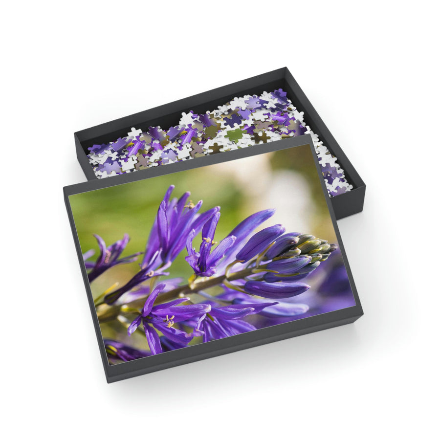 Camas in Bloom - Nature Puzzle (96, 252, 500, 1000-Piece) - Visiting This World