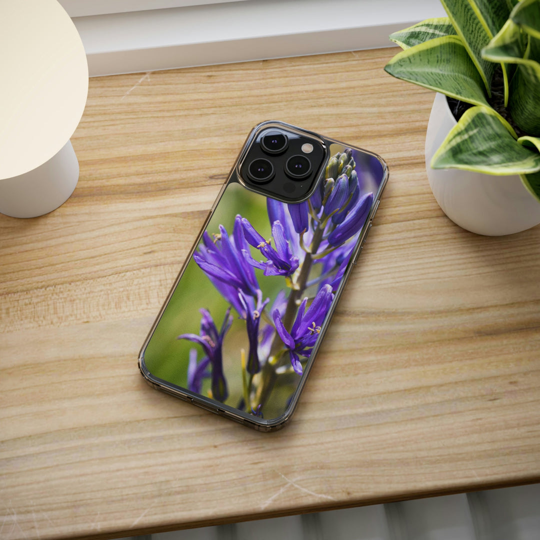 Camas in Bloom - Phone Case Featuring Photography Art - Visiting This World