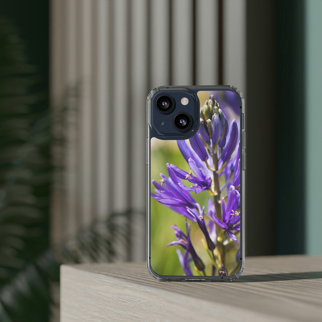 Camas in Bloom - Phone Case Featuring Photography Art - Visiting This World