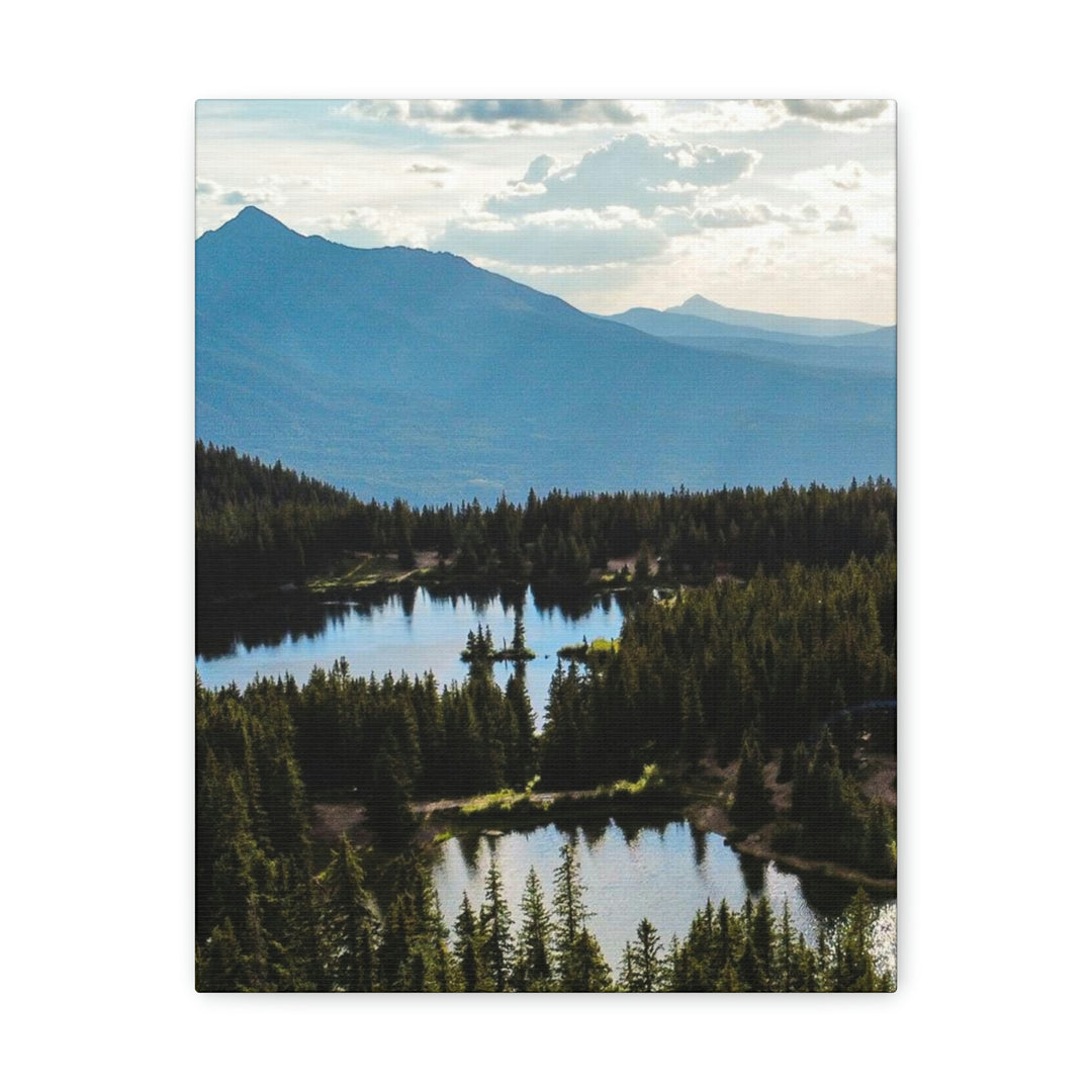 Cool Mountain Lakes - Canvas