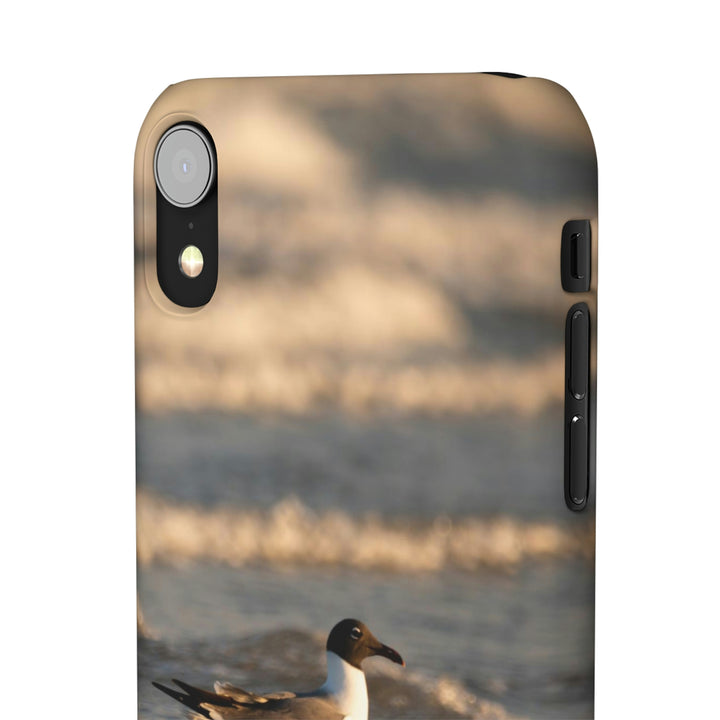 Laughing Gull in the Surf - Phone Case