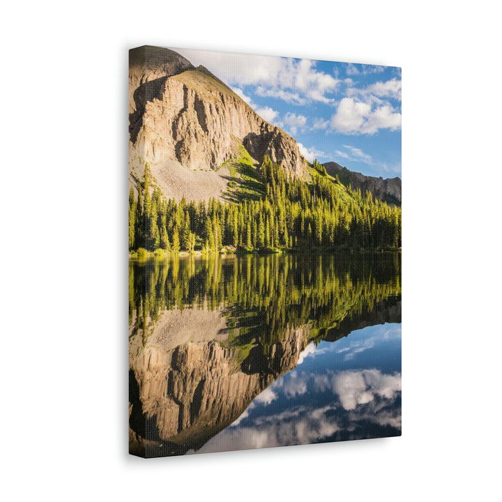 Mountain Scene Reflected - Canvas