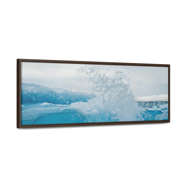 Freezing Splash - Canvas with Frame