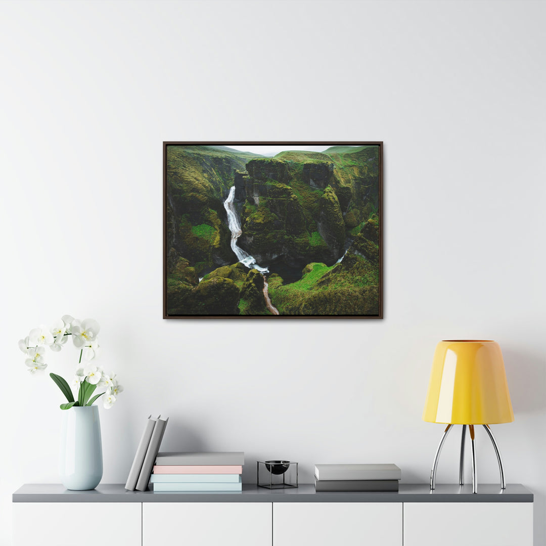 A Green Dream - Canvas with Frame