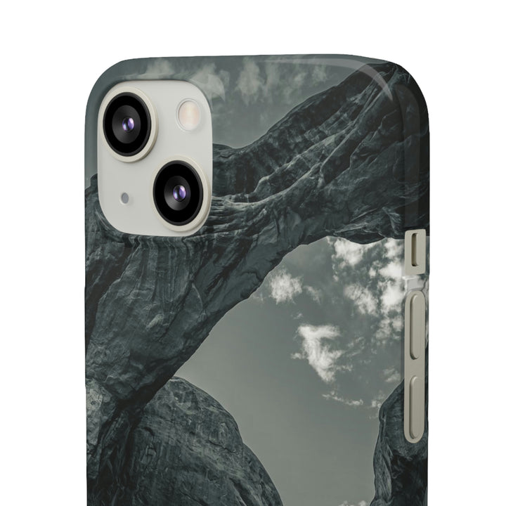 Natural Frames Part 4 in Black and White - Phone Case