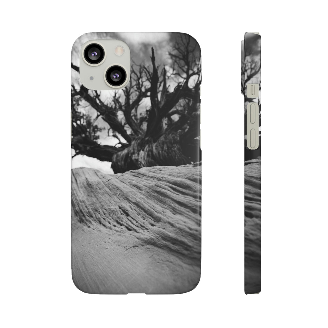 Desert Reach in Black and White - Phone Case